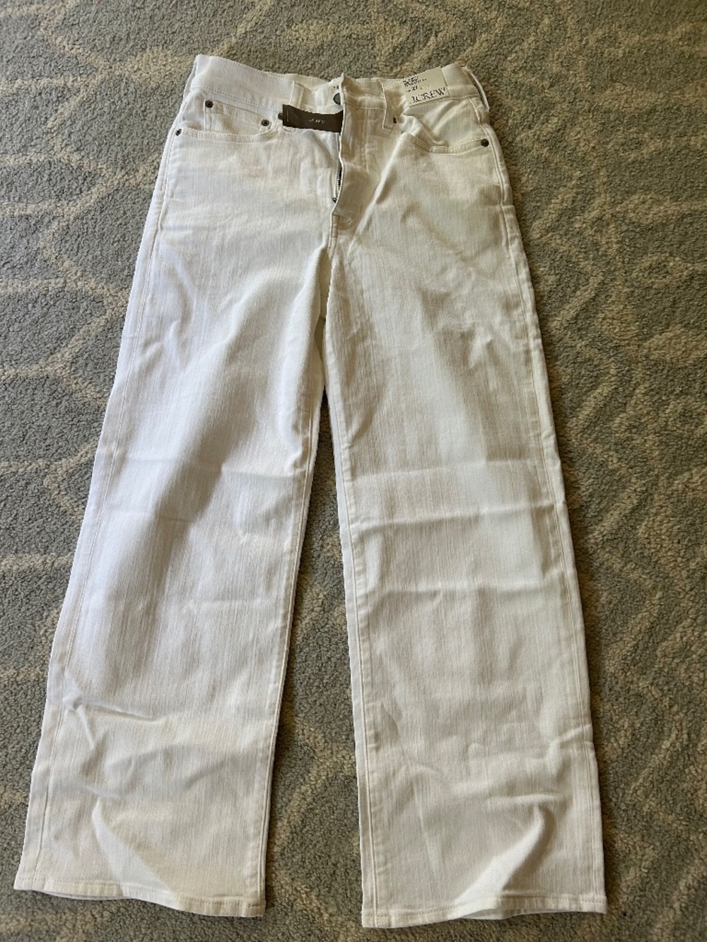 J.Crew New w/Tags Wide Leg High Rise Jeans - Sz 27